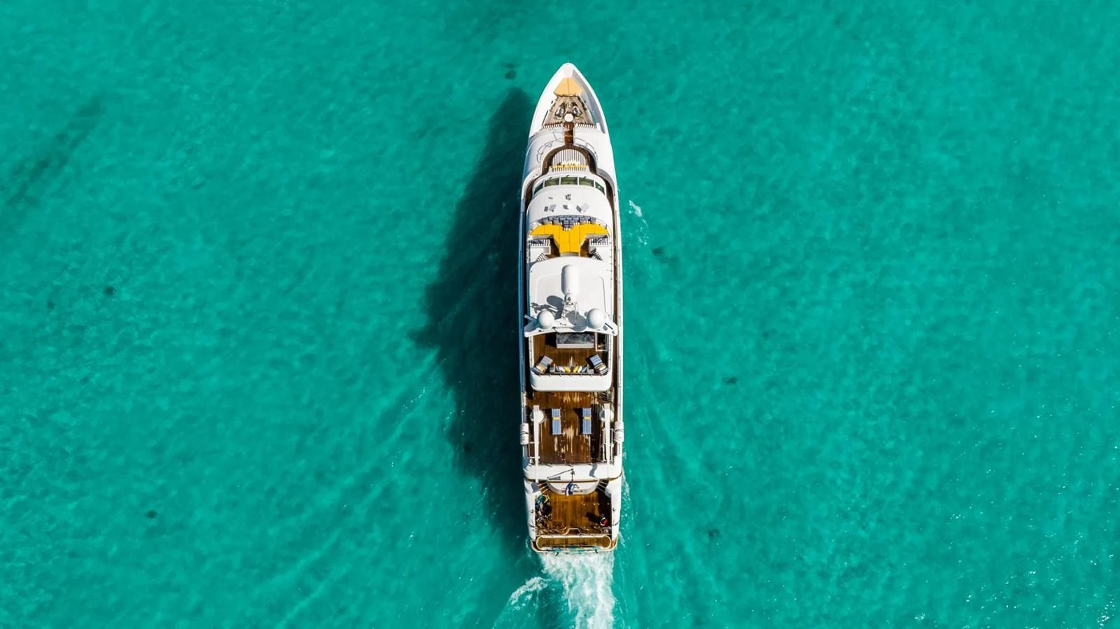 a ship in the water aboard GRADE I Yacht for Charter