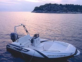 a boat on the water aboard LIANA H Yacht for Charter