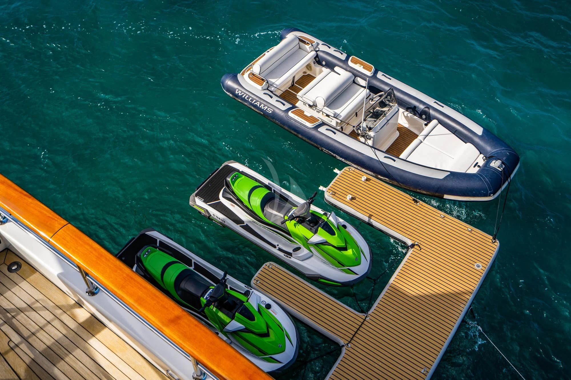 a boat on the water aboard OMNIA 1 Yacht for Sale