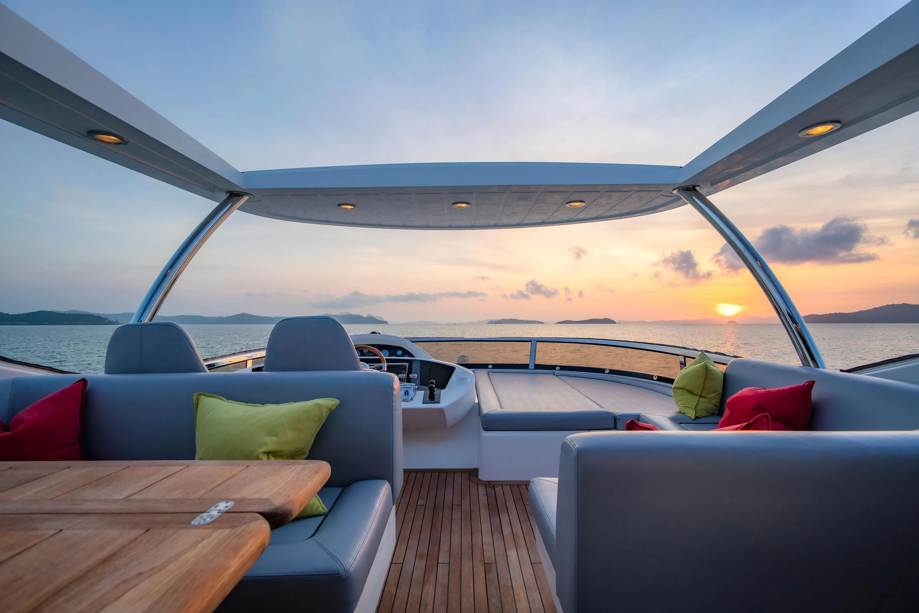 a boat on the water aboard ANDEA Yacht for Sale