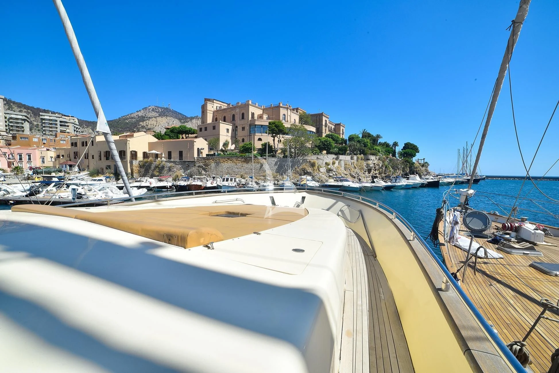 a boat in the water aboard ANDEA Yacht for Sale