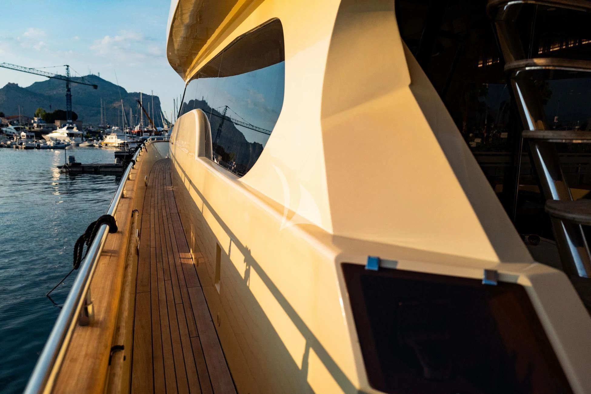 a boat on the water aboard ANDEA Yacht for Sale