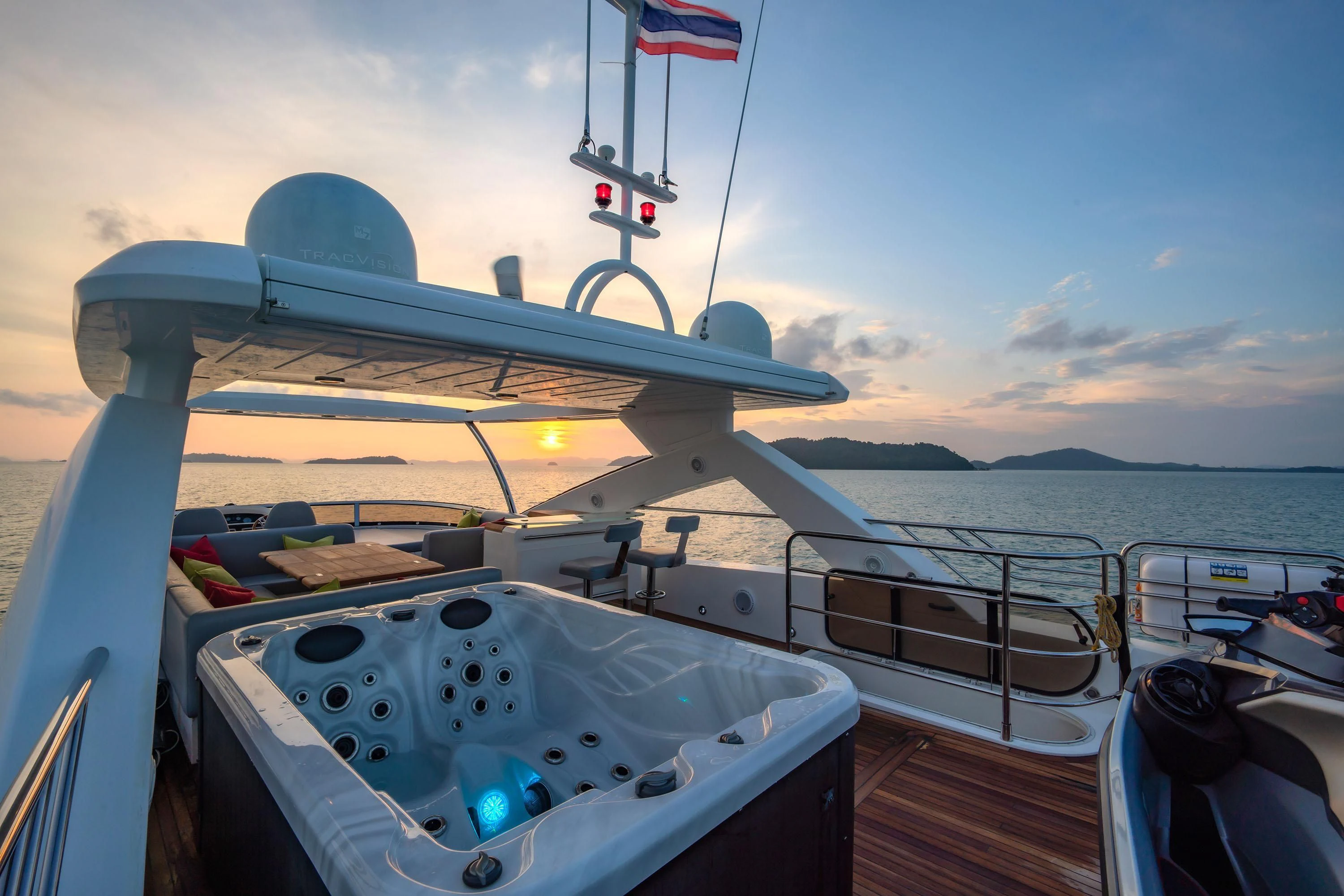 a boat on the water aboard ANDEA Yacht for Sale