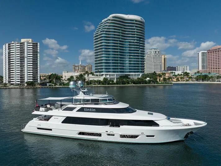 a boat in the water aboard RING-N-WET Yacht for Sale