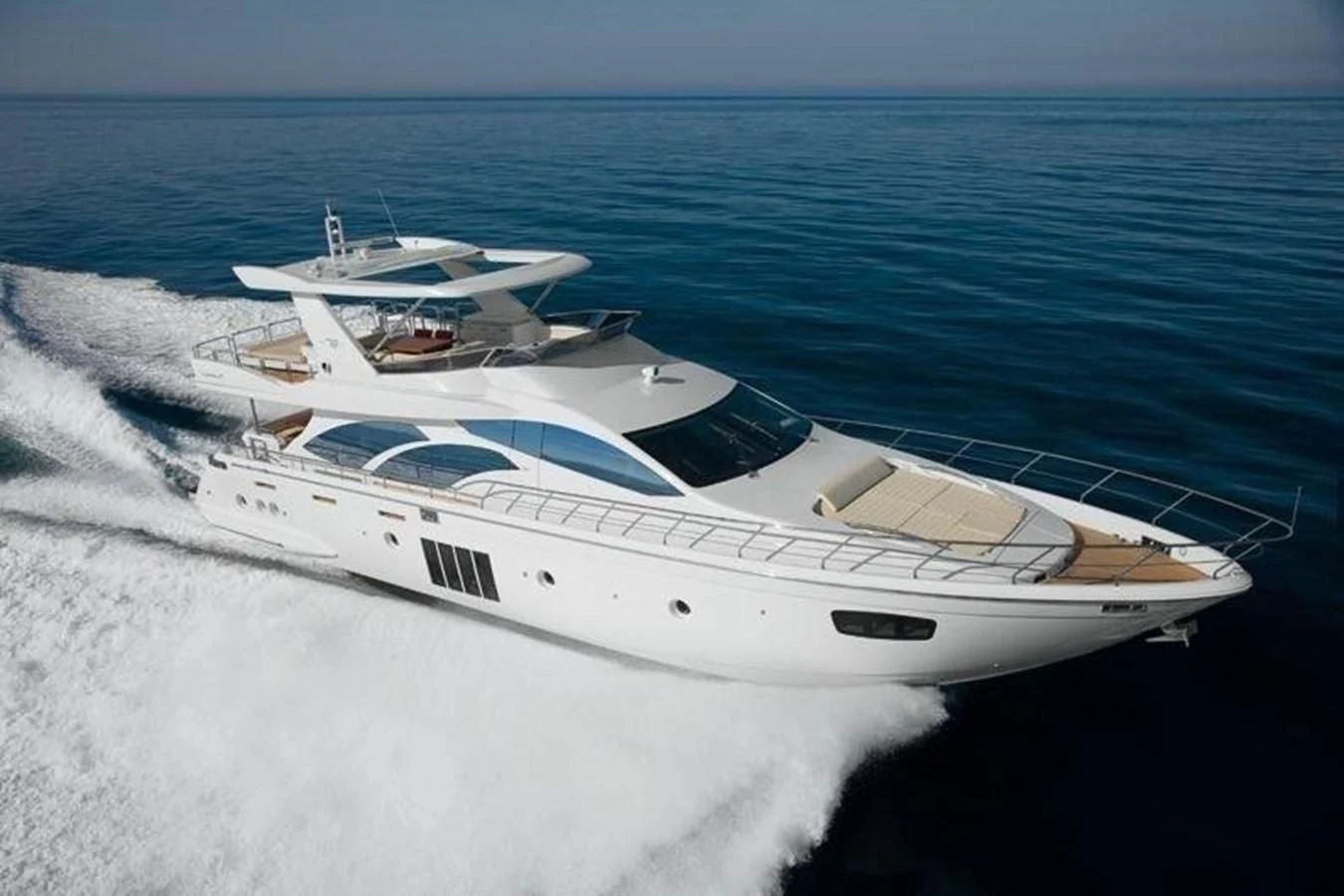 a boat on the water aboard THOR Yacht for Sale