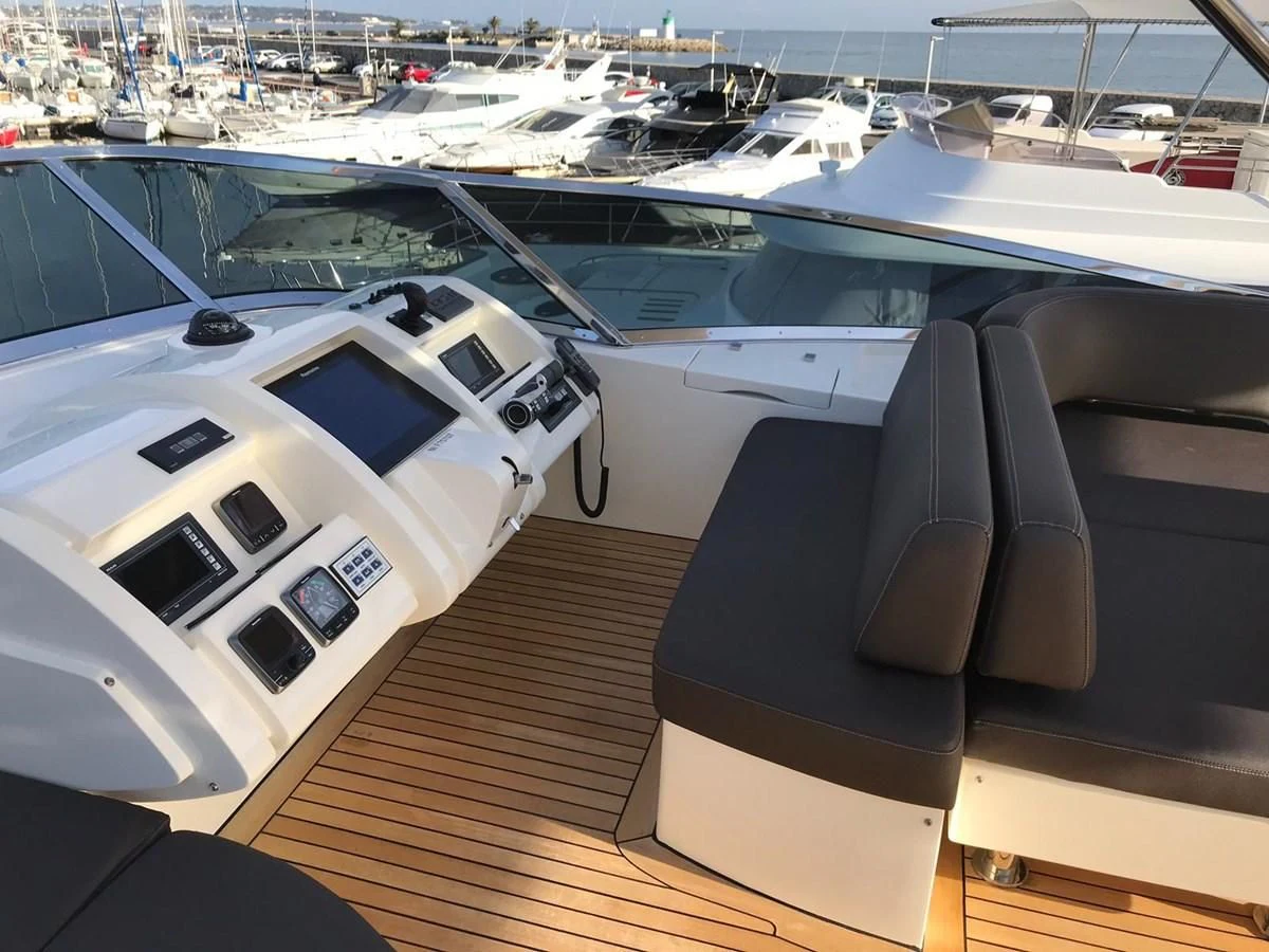a boat on the water aboard THOR Yacht for Sale