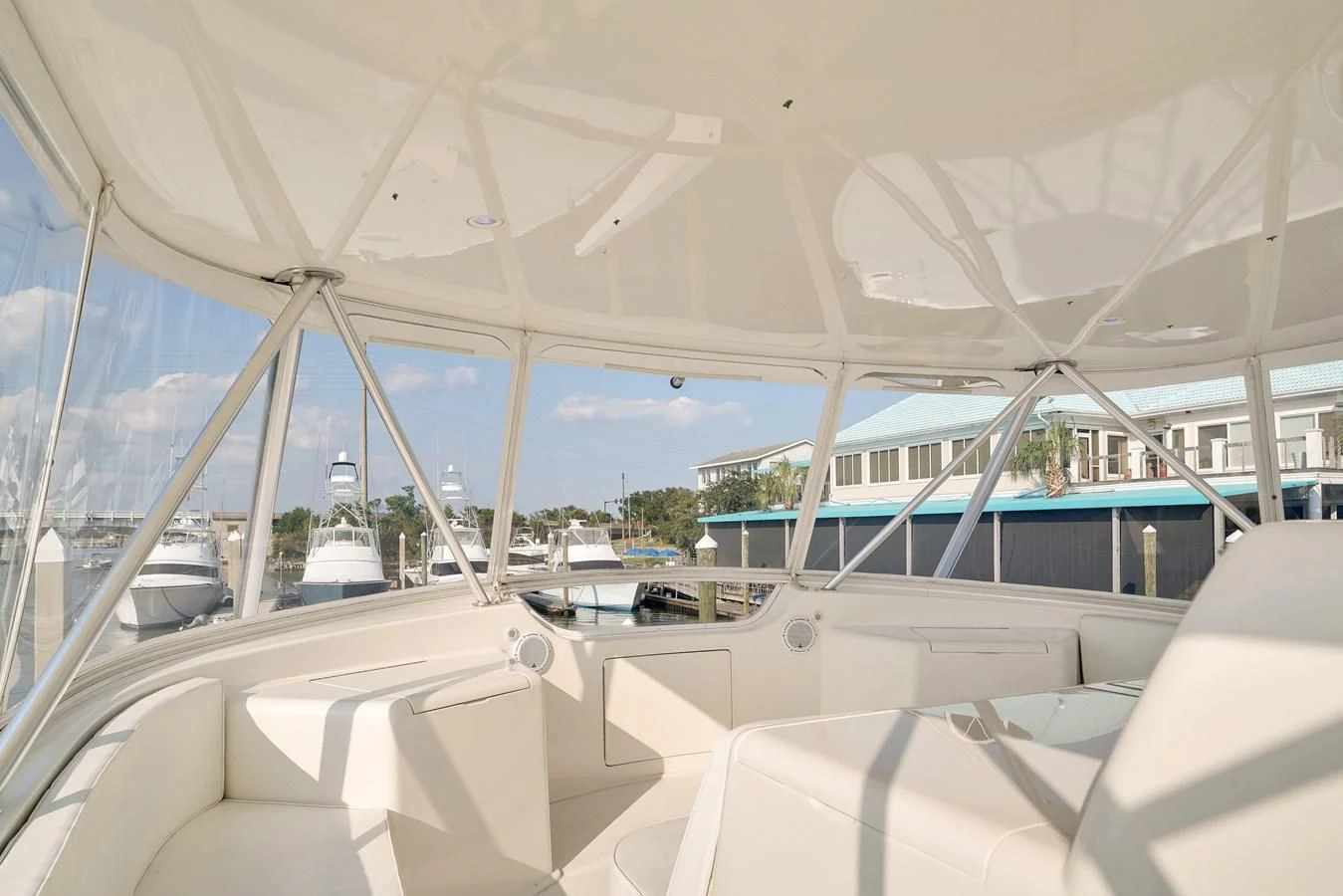 inside of a boat aboard RHINO FISH Yacht for Sale