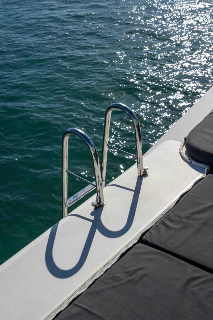 a boat on the water aboard ENCORE Yacht for Sale