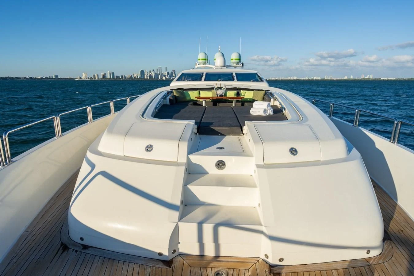 a boat on the water aboard ENCORE Yacht for Sale