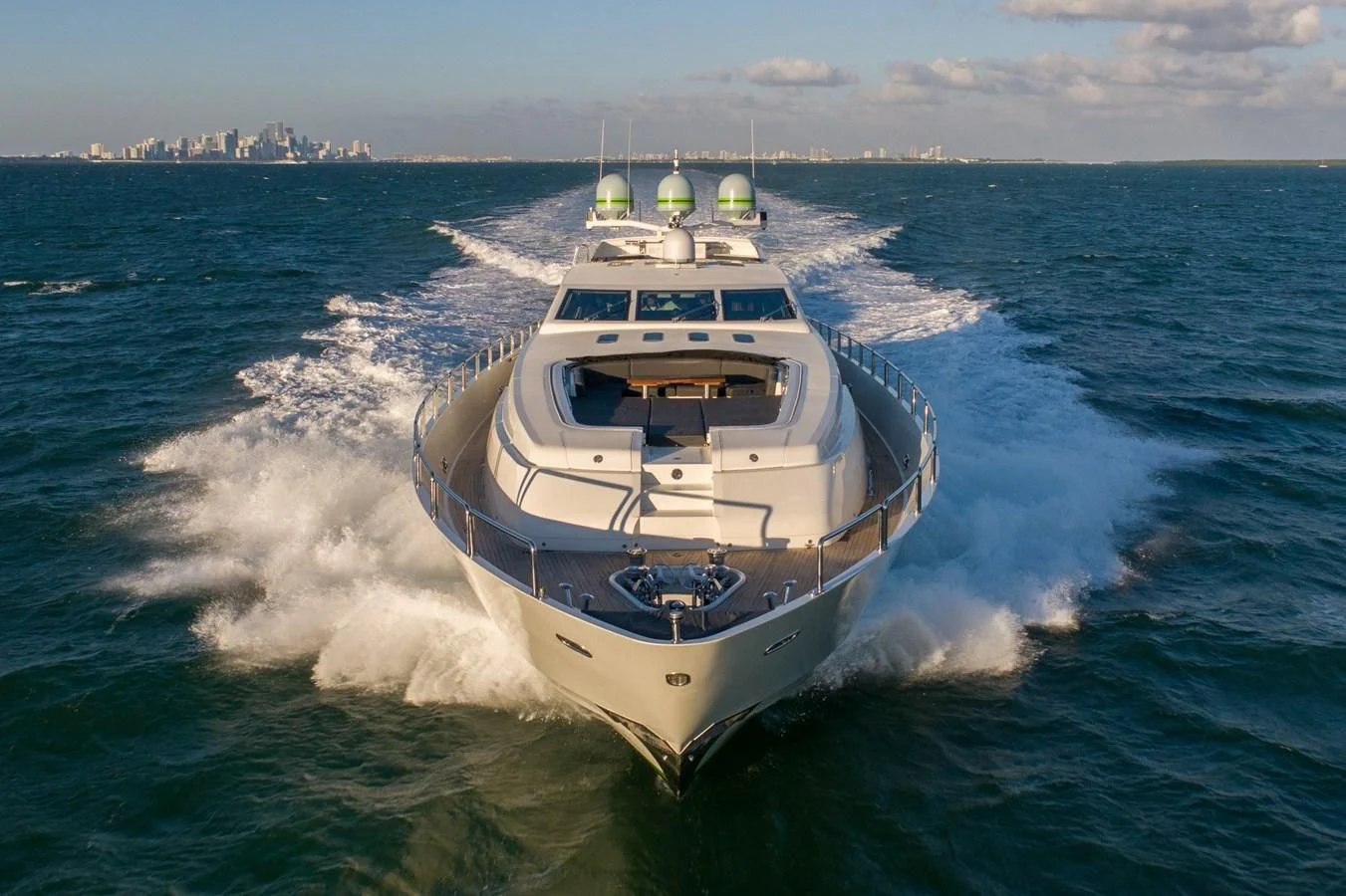 a boat on the water aboard ENCORE Yacht for Sale
