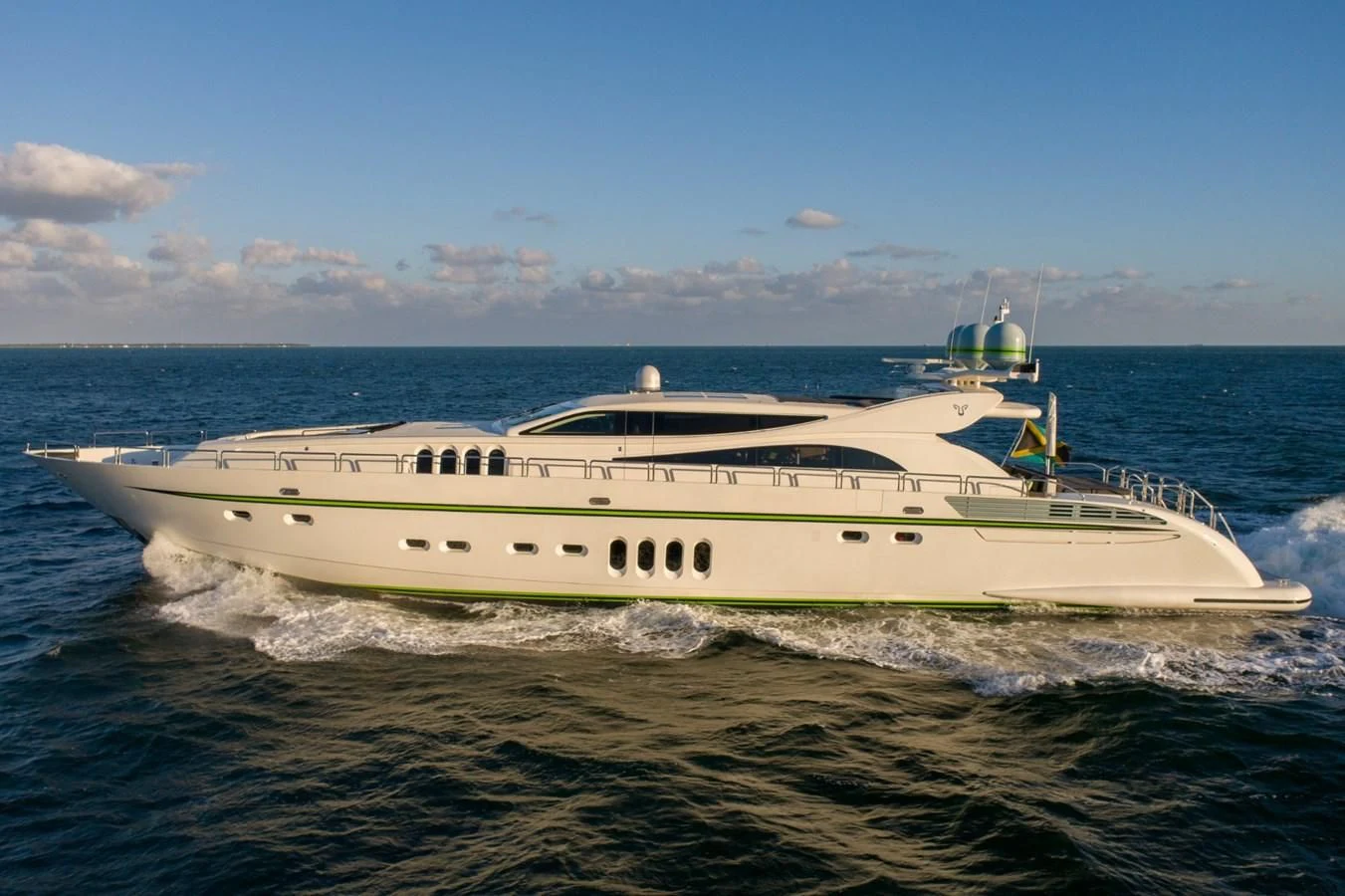 a boat on the water aboard ENCORE Yacht for Sale