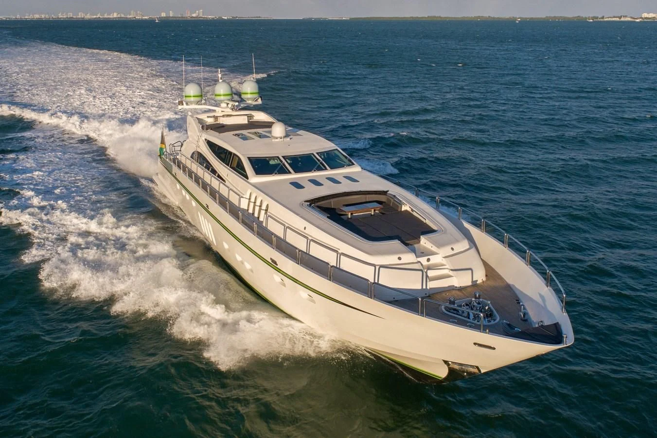 a boat on the water aboard ENCORE Yacht for Sale