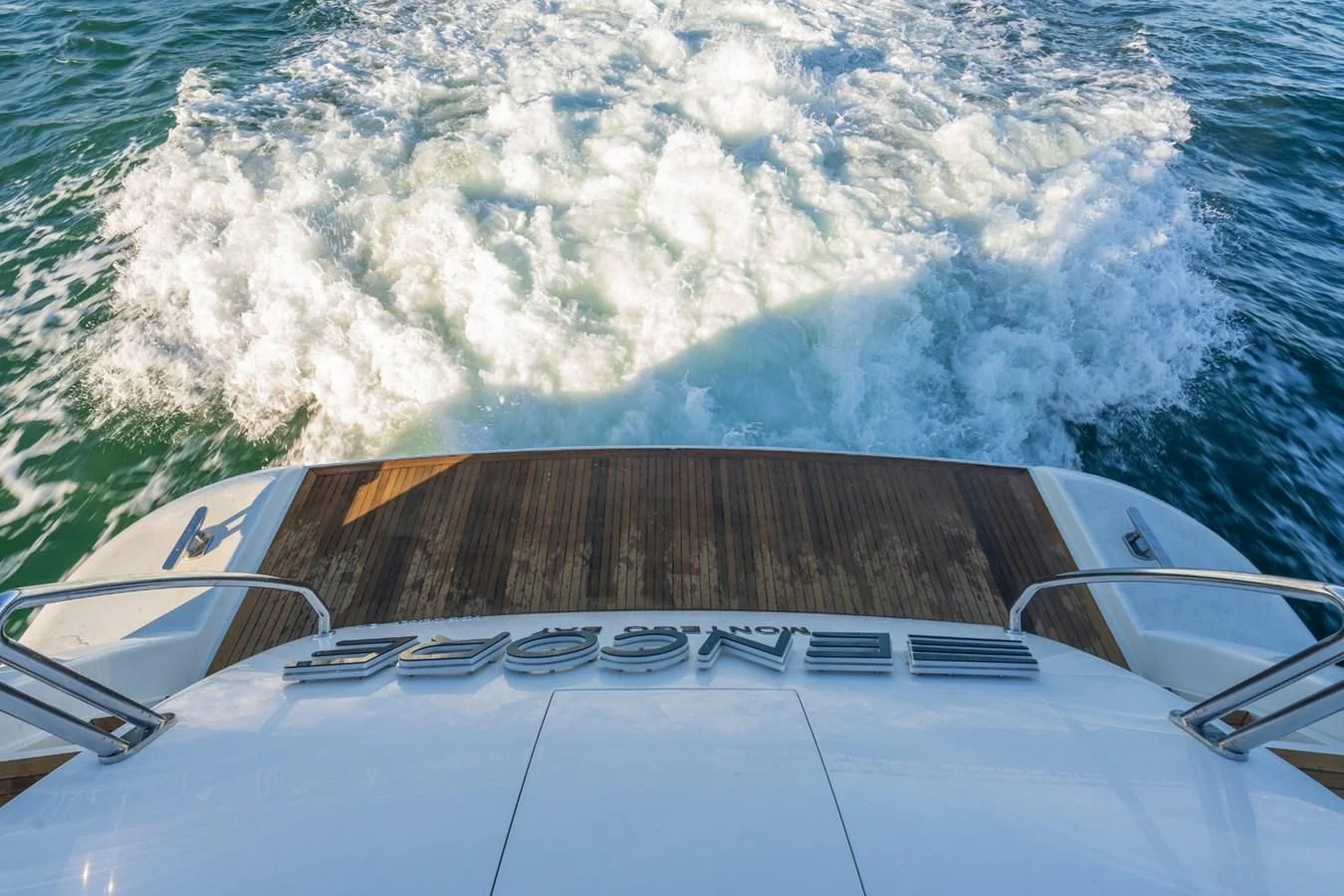 a boat on the water aboard ENCORE Yacht for Sale