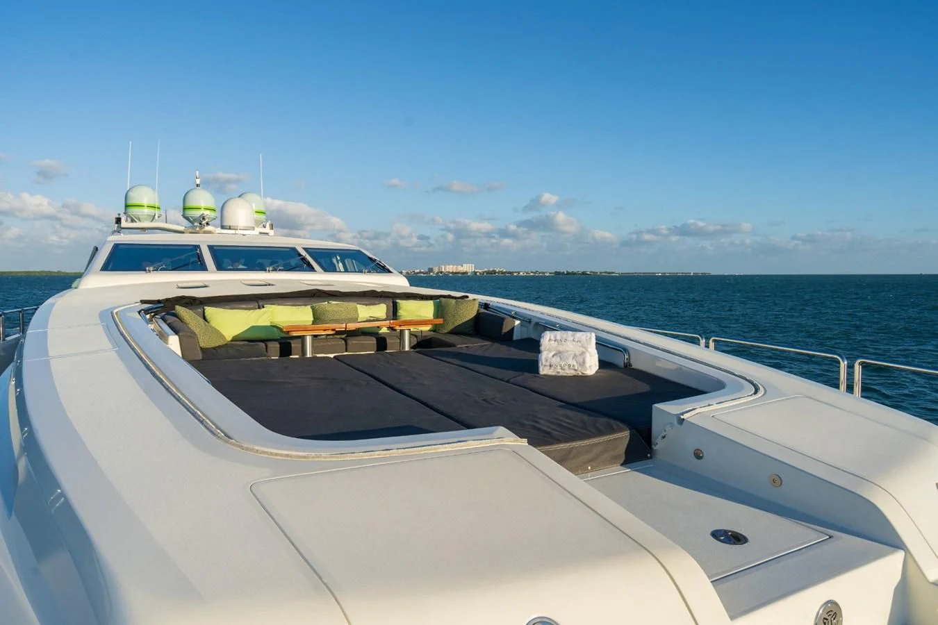 a boat on the water aboard ENCORE Yacht for Sale