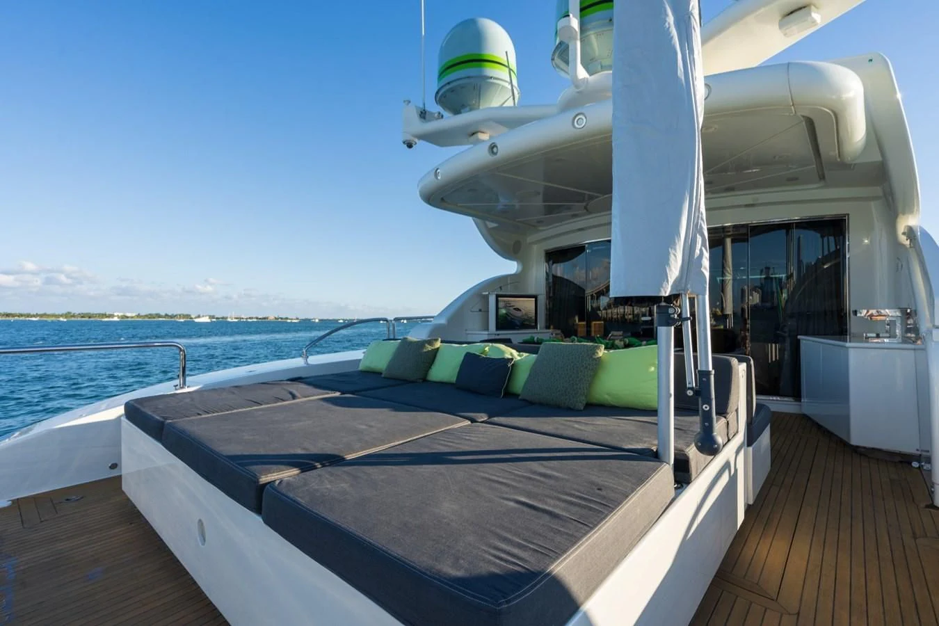 a boat on the water aboard ENCORE Yacht for Sale
