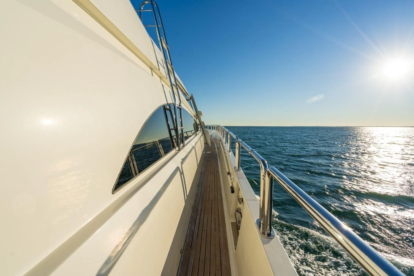 a boat on the water aboard ENCORE Yacht for Sale
