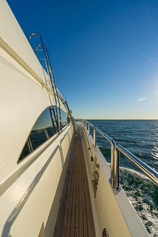 a boat on the water aboard ENCORE Yacht for Sale