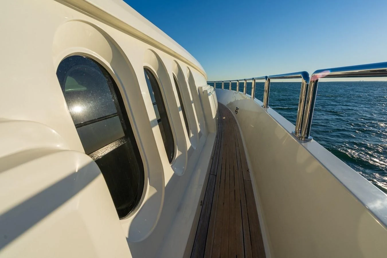 a boat on the water aboard ENCORE Yacht for Sale