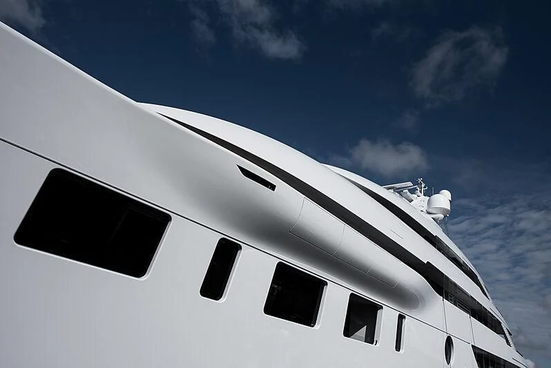 a close-up of a boat aboard BLISS Yacht for Sale