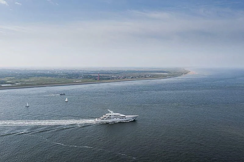 a boat on the water aboard BLISS Yacht for Sale