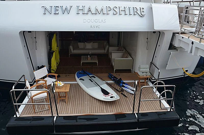 graphical user interface aboard PREDICTION Yacht for Sale