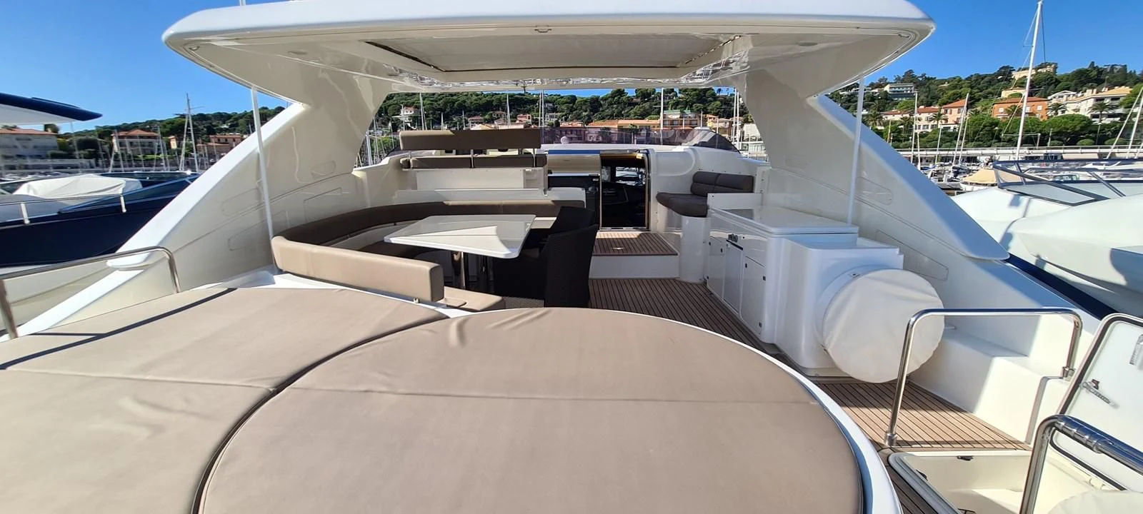 a boat on the water aboard MELI Yacht for Charter