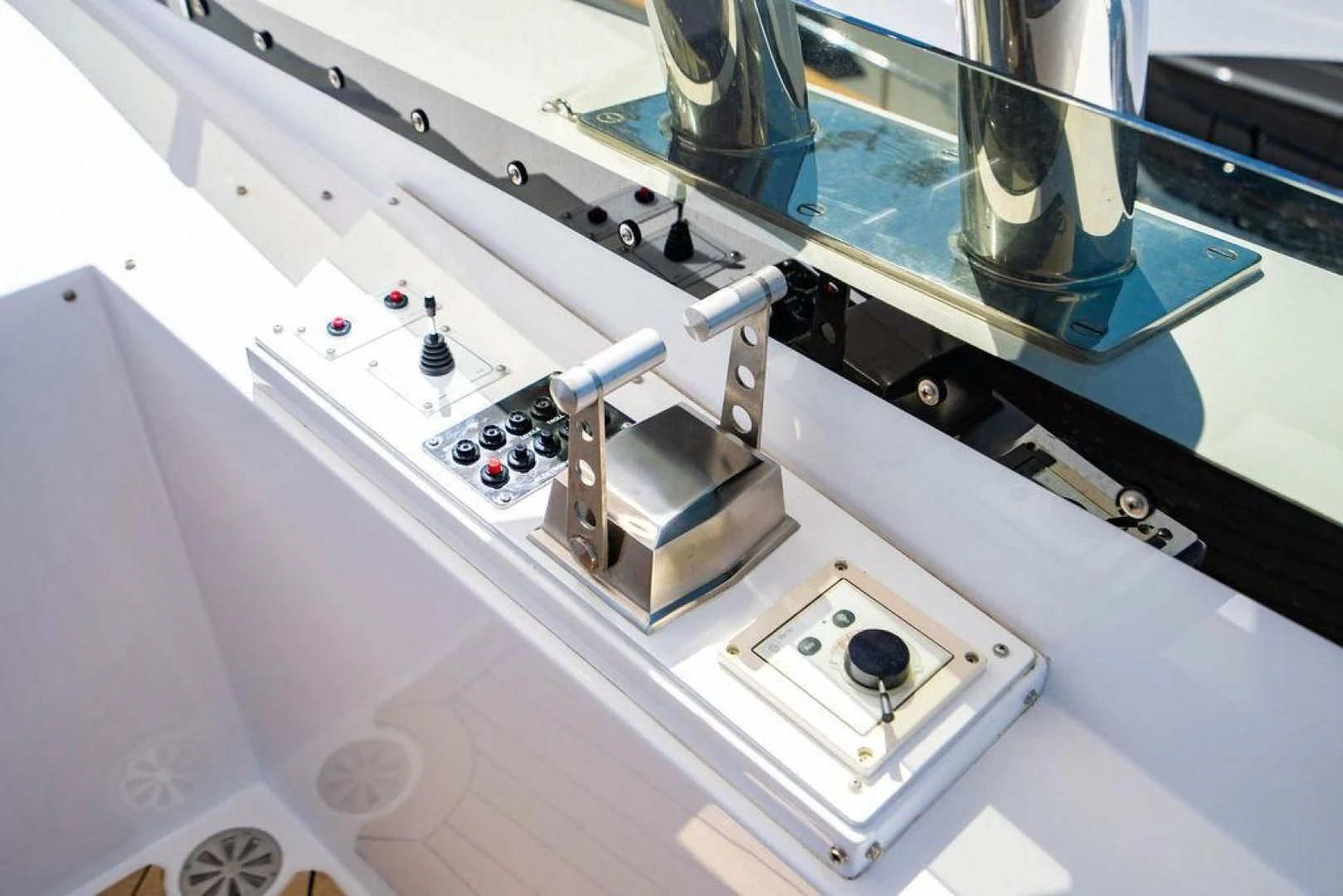 a machine on the counter aboard NORTH COAST 120 Yacht for Sale