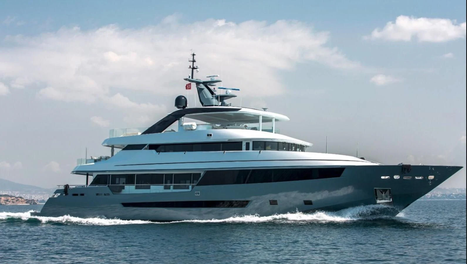 a boat on the water aboard CROCUS Yacht for Sale