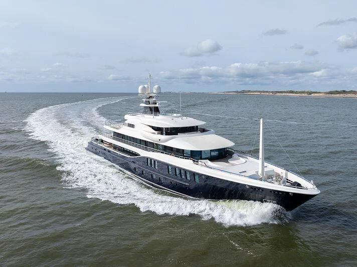 a boat on the water aboard NOME Yacht for Sale