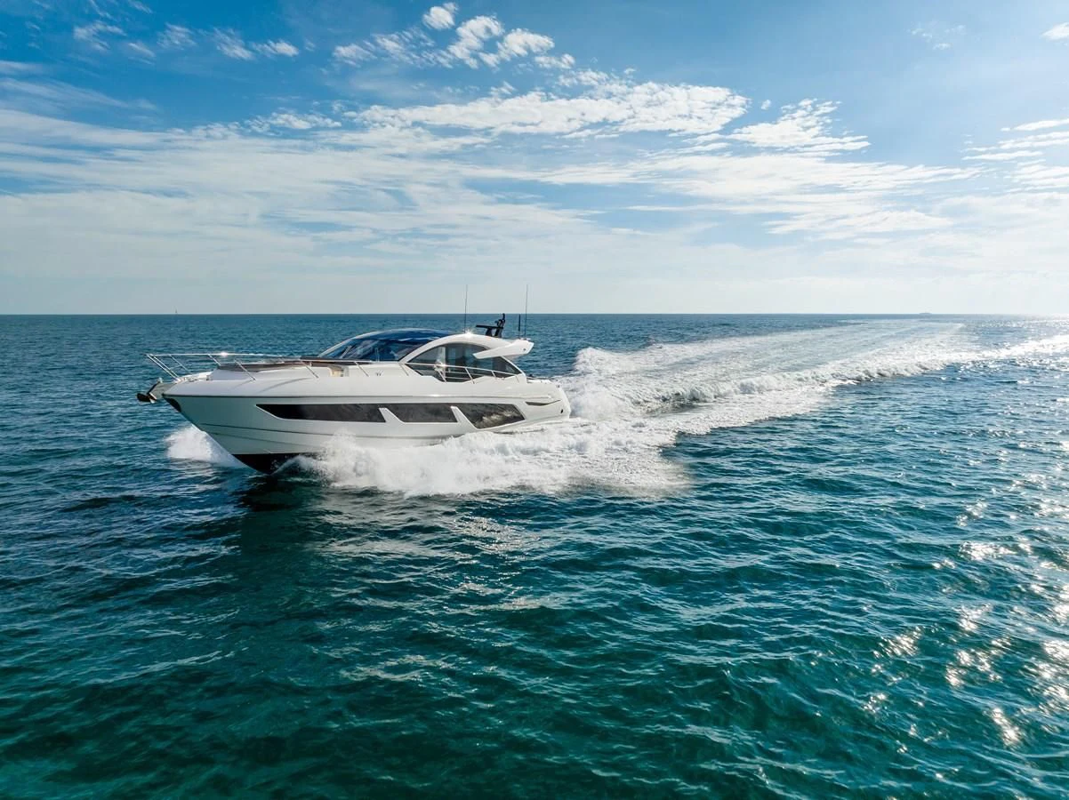 a boat on the water aboard BELLOW DECK Yacht for Sale