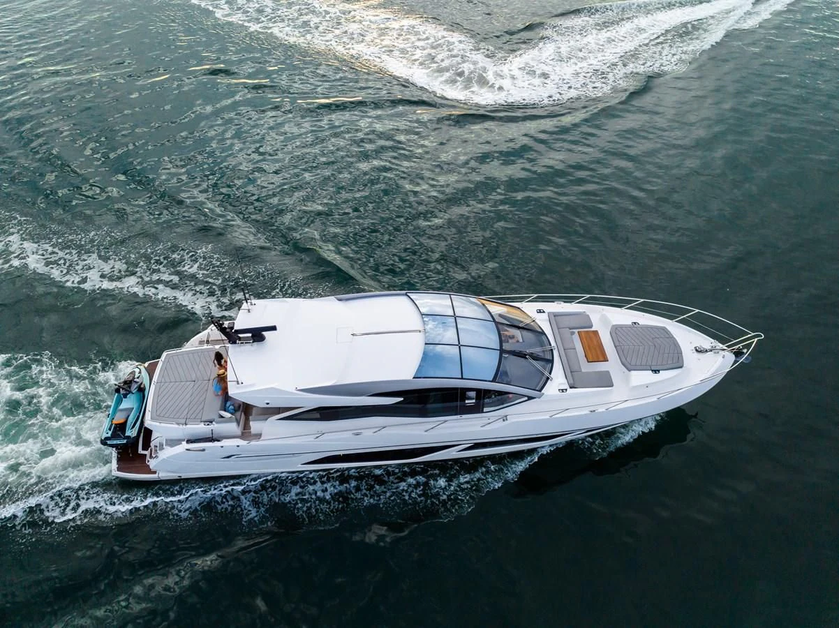 a boat on the water aboard BELLOW DECK Yacht for Sale