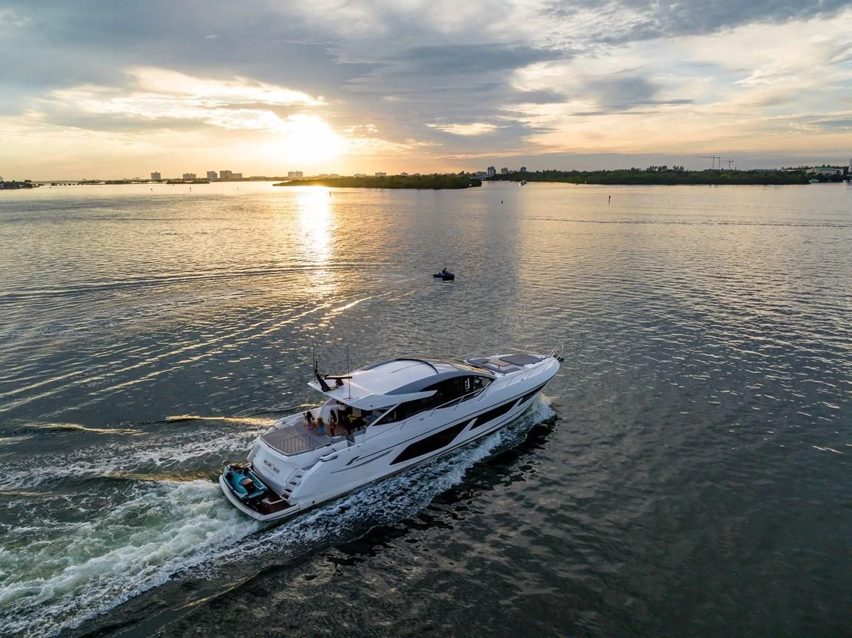 a boat on the water aboard BELLOW DECK Yacht for Sale