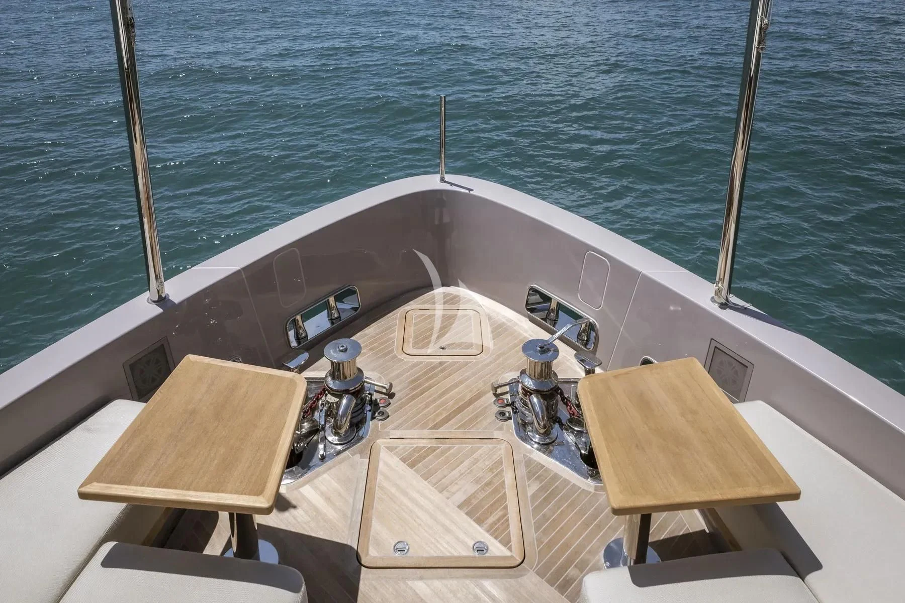 a boat with people on it aboard AKIRA Yacht for Sale