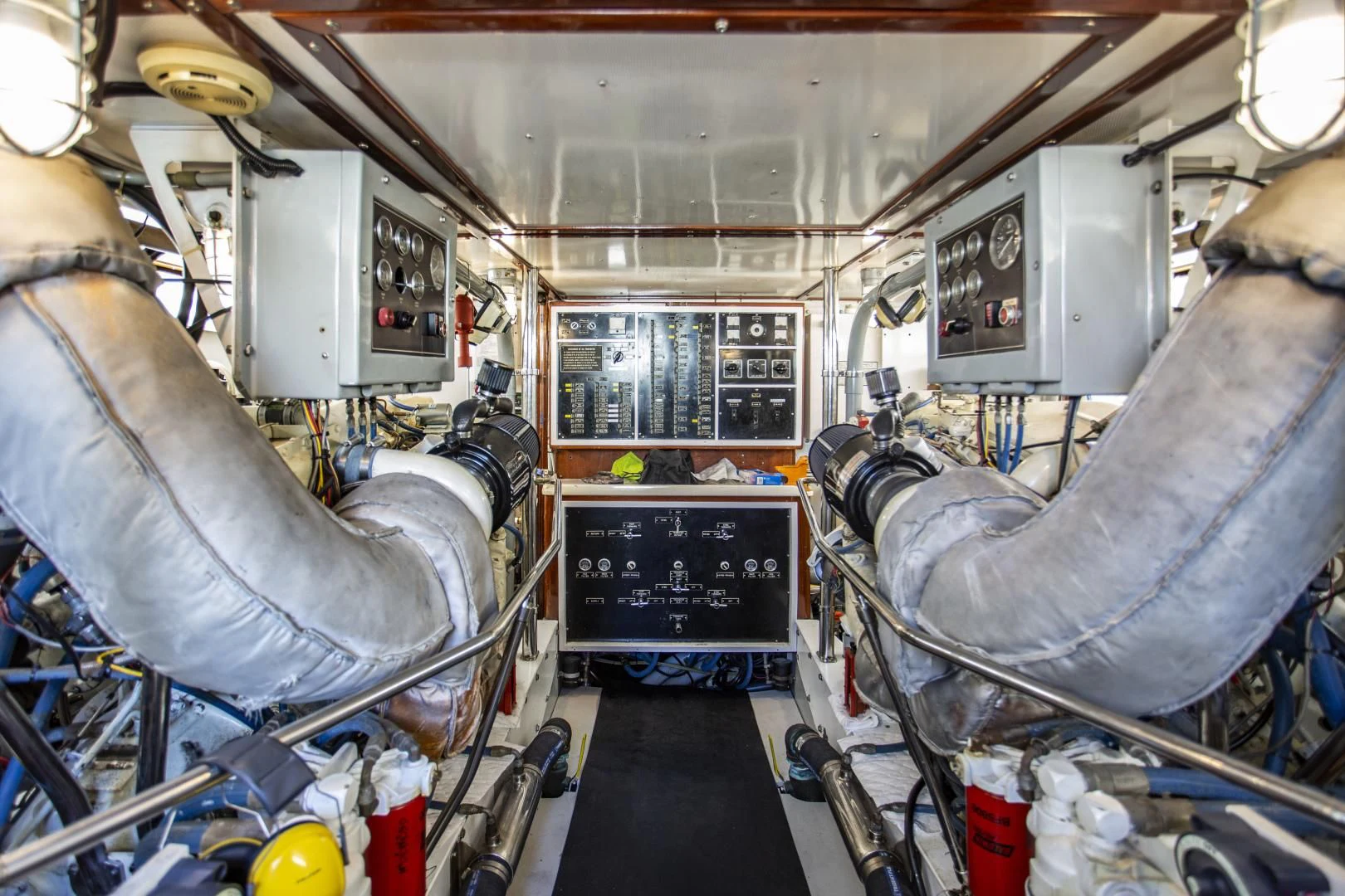 a person sitting in a space ship aboard EL AMO Yacht for Sale