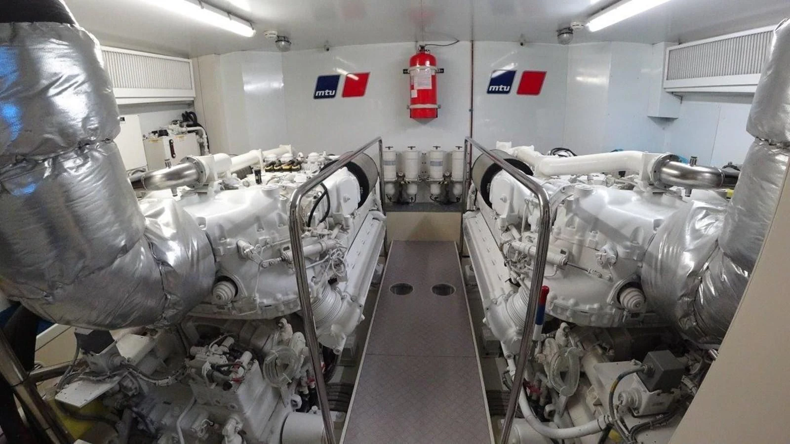 a room with several machines aboard CHUPRIANA Yacht for Sale