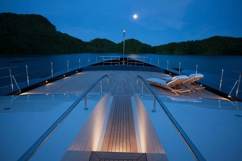 a dock with a dock and boats aboard GALILEO Yacht for Sale