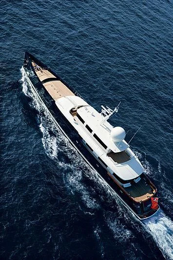 a boat on the water aboard GALILEO Yacht for Sale