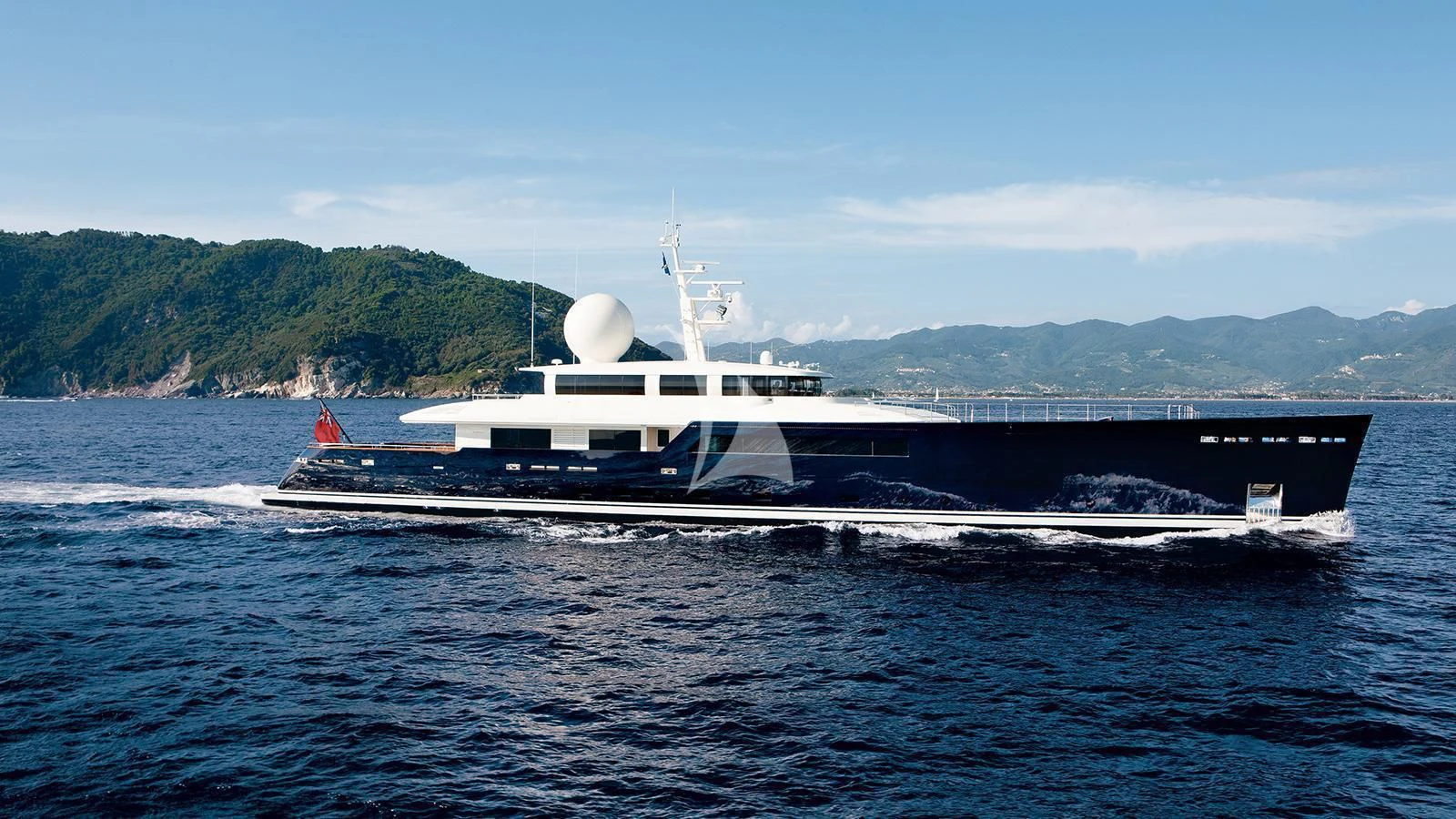a boat on the water aboard GALILEO Yacht for Sale