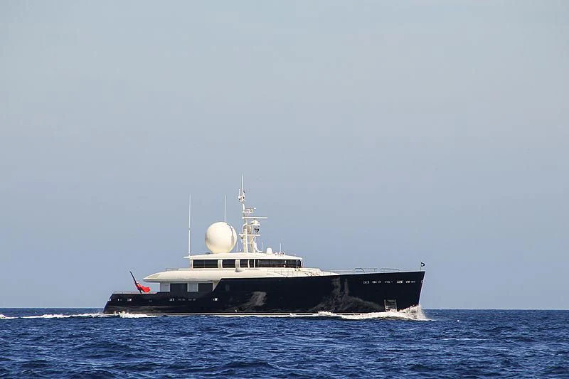 a boat on the water aboard GALILEO Yacht for Sale