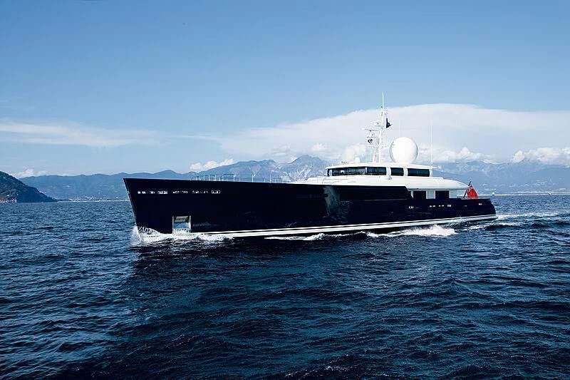 a boat on the water aboard GALILEO Yacht for Sale