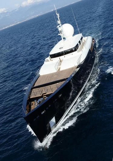 a boat on the water aboard GALILEO Yacht for Sale