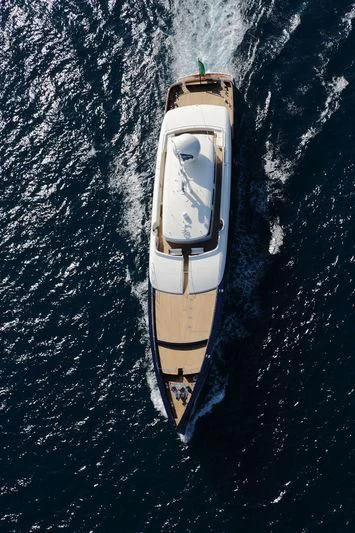 a rocket on a surface aboard GALILEO Yacht for Sale