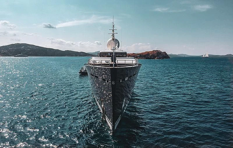 a boat on the water aboard GALILEO Yacht for Sale