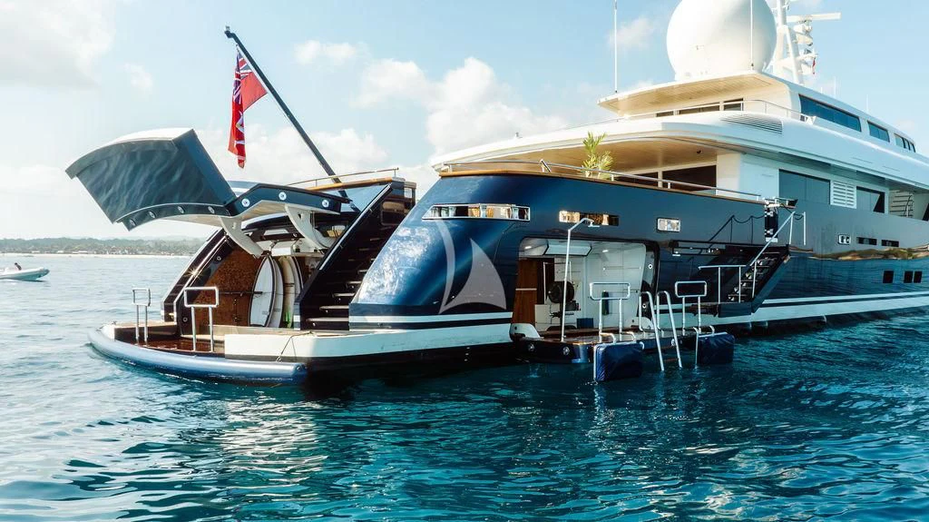 a boat on the water aboard GALILEO Yacht for Sale