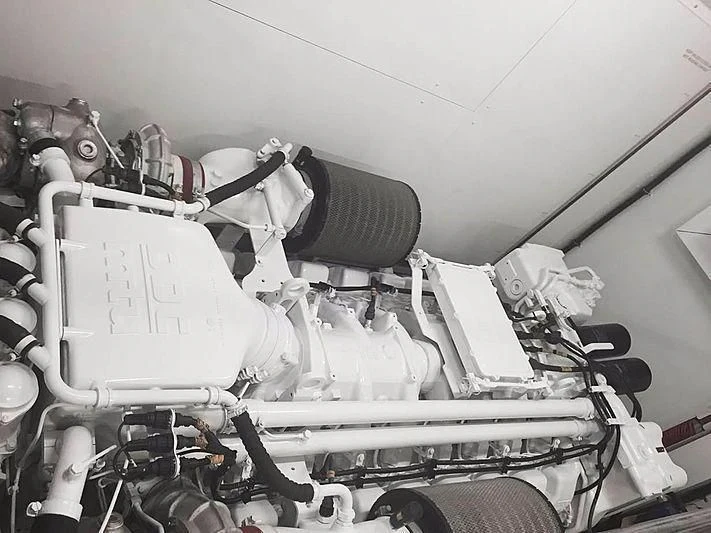 a machine with wires aboard NATALIA Yacht for Sale