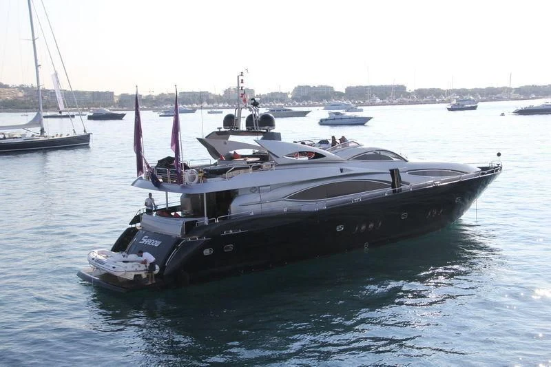 a boat in the water aboard NATALIA Yacht for Sale