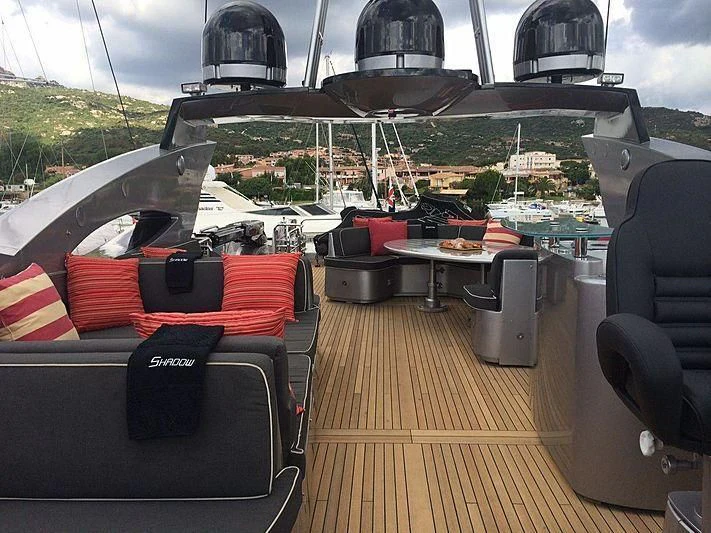 a deck of a ship aboard NATALIA Yacht for Sale
