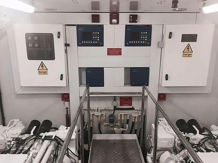 a machine with a few buttons aboard NATALIA Yacht for Sale