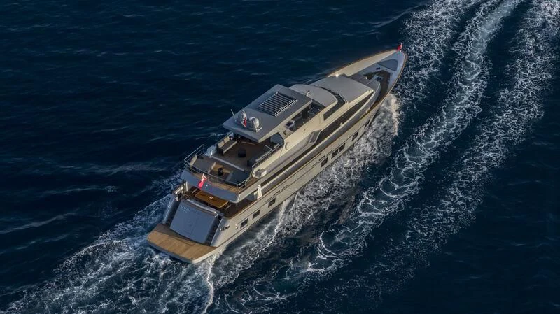 a ship in the water aboard NEWAL Yacht for Sale