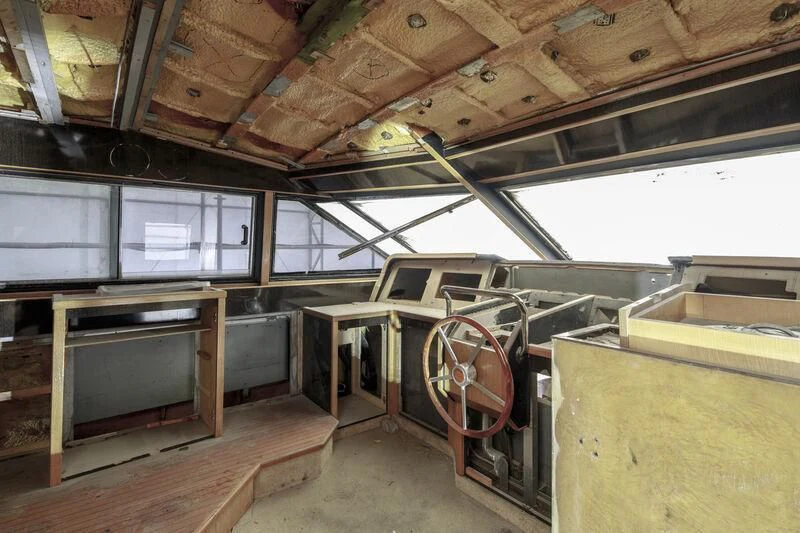 inside of a building aboard NEWAL Yacht for Sale